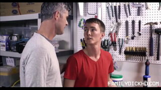 Young Fit Twink Stepson Fucked By Stepdad In The Garage – Peter Pounder, Bill Farnsworth